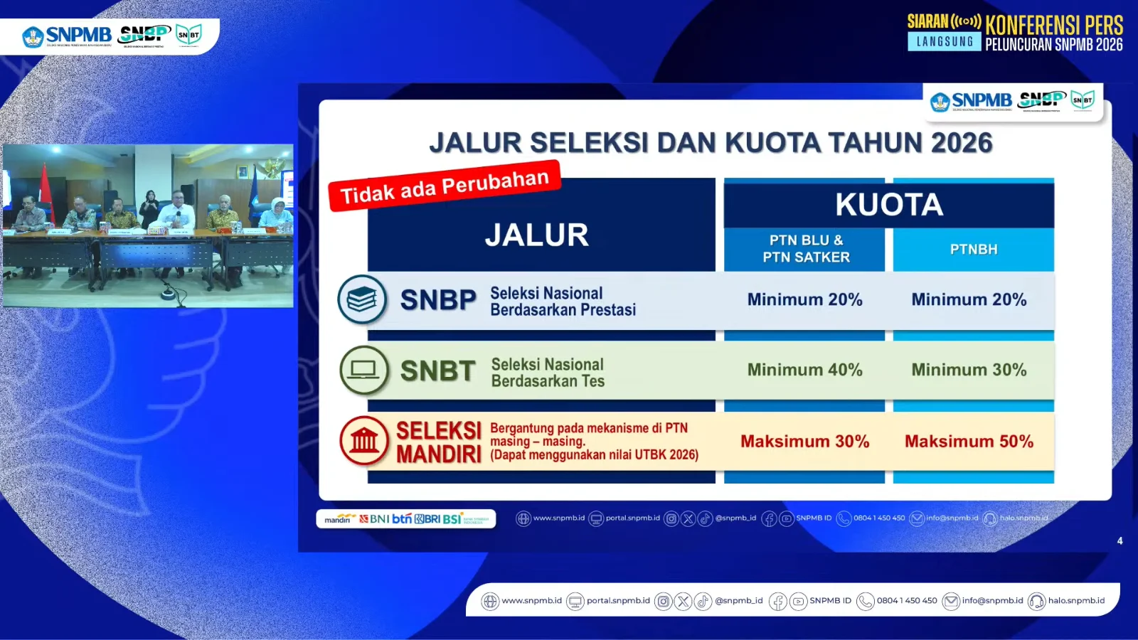 Seleksi Penerimaan Mahasiswa Baru 2026: Prospek dan Tantangan