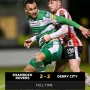 Shamrock Rovers Sengit, Berhasil Menahan Derry City