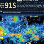Siklon Tropis Jangmi Picu Hujan Lebat di Indonesia, BMKG Imbau Masyarakat Waspada
