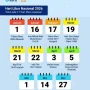 Sisa 5 Hari Libur Nasional dan Cuti Bersama di Tahun 2026