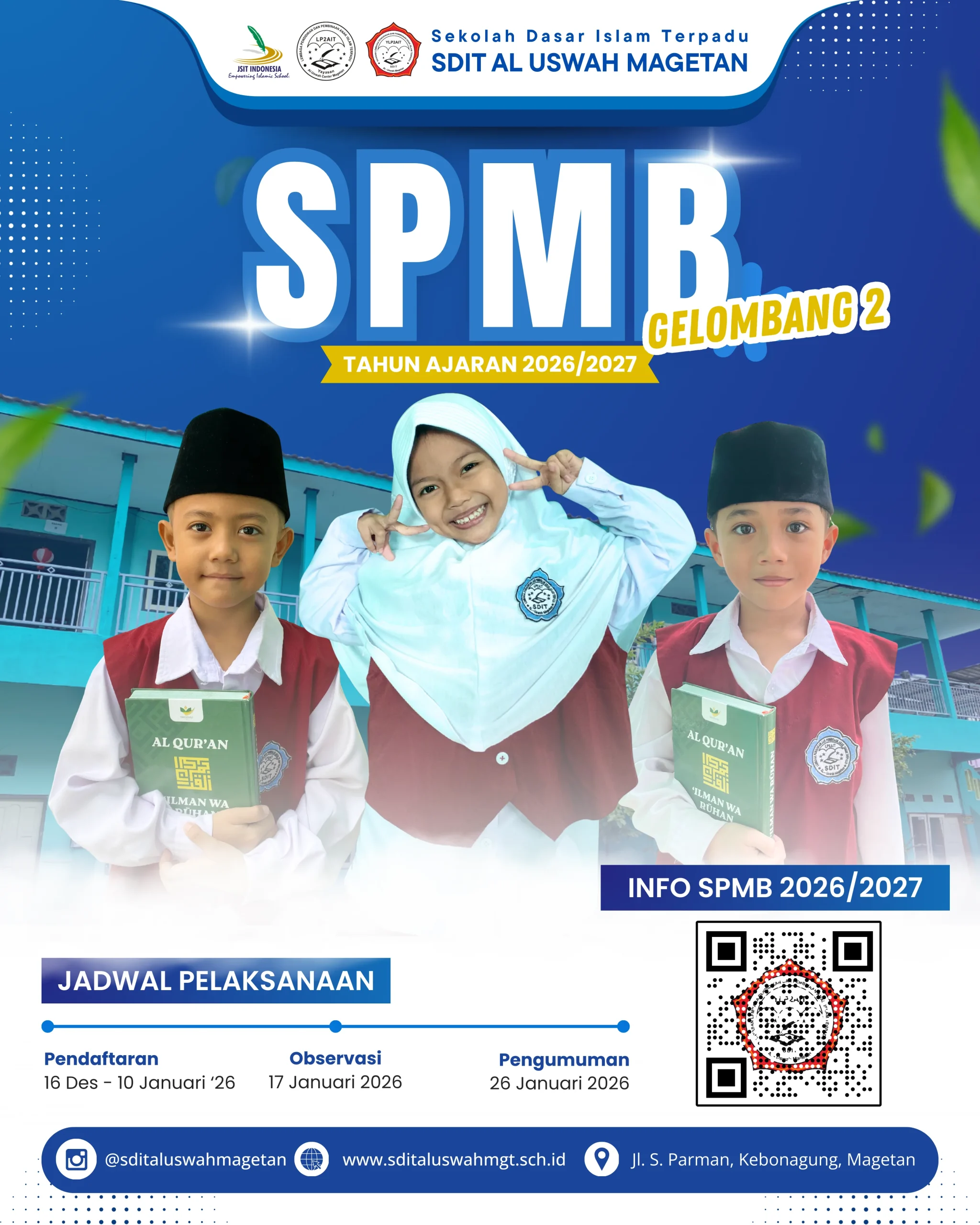 SPMB Kalteng: Penerimaan Murid Baru Tahun Ajaran 2026/2027