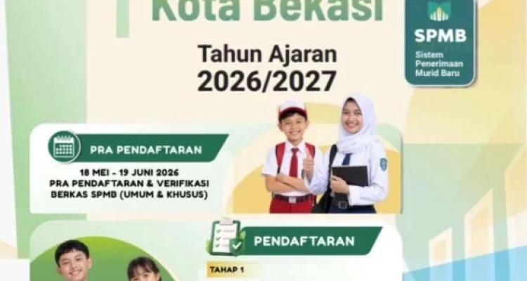 SPMB Kota Bekasi 2026: Pendaftaran Dibuka, Cek Syarat dan Jadwal Terbaru