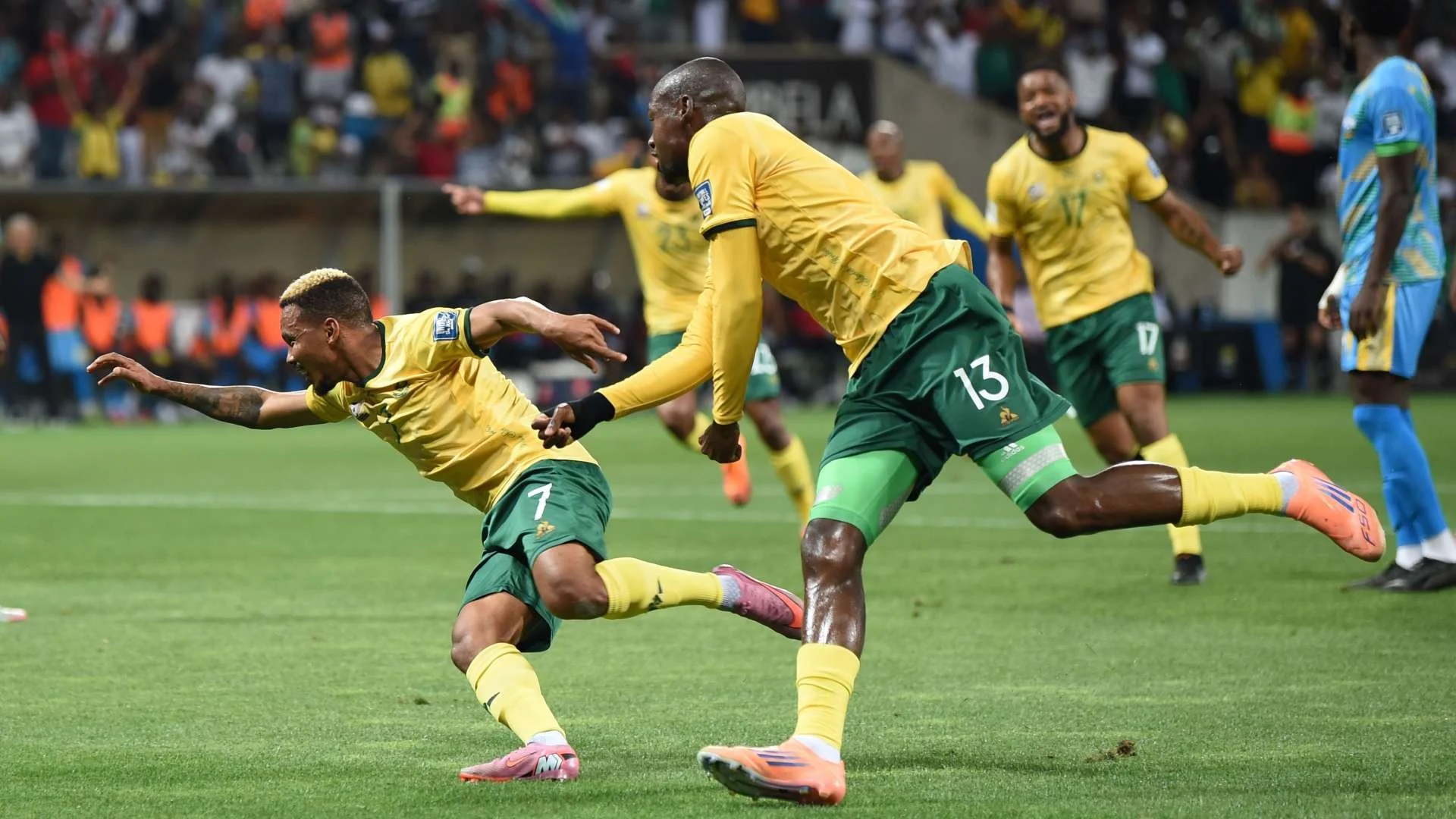 Thapelo Maseko Bintangi Kemenangan South Africa, Bafana Bafana Siap Hadapi Canada di Piala Dunia 2026