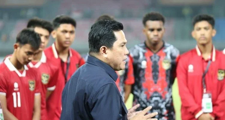 Timnas Indonesia Naik Peringkat, Erick Thohir Berharap Fokus pada Pertandingan Selanjutnya