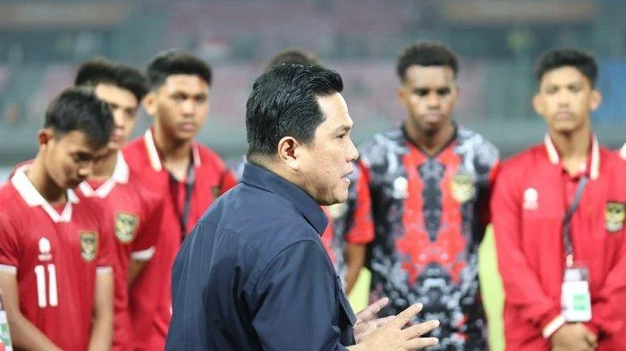 Timnas Indonesia Naik Peringkat, Erick Thohir Berharap Fokus pada Pertandingan Selanjutnya