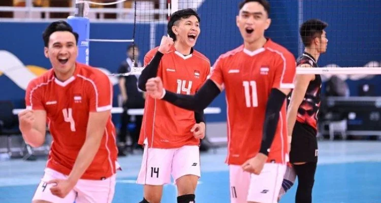 Timnas Voli Putra Indonesia Siap Cetak Sejarah di Final AVC Men's Volleyball Cup 2026
