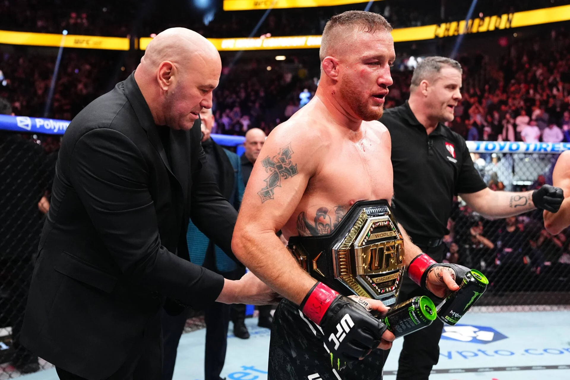 UFC White House: Penyerangan Dikecewakan, Justin Gaethje Menangkan Gelar