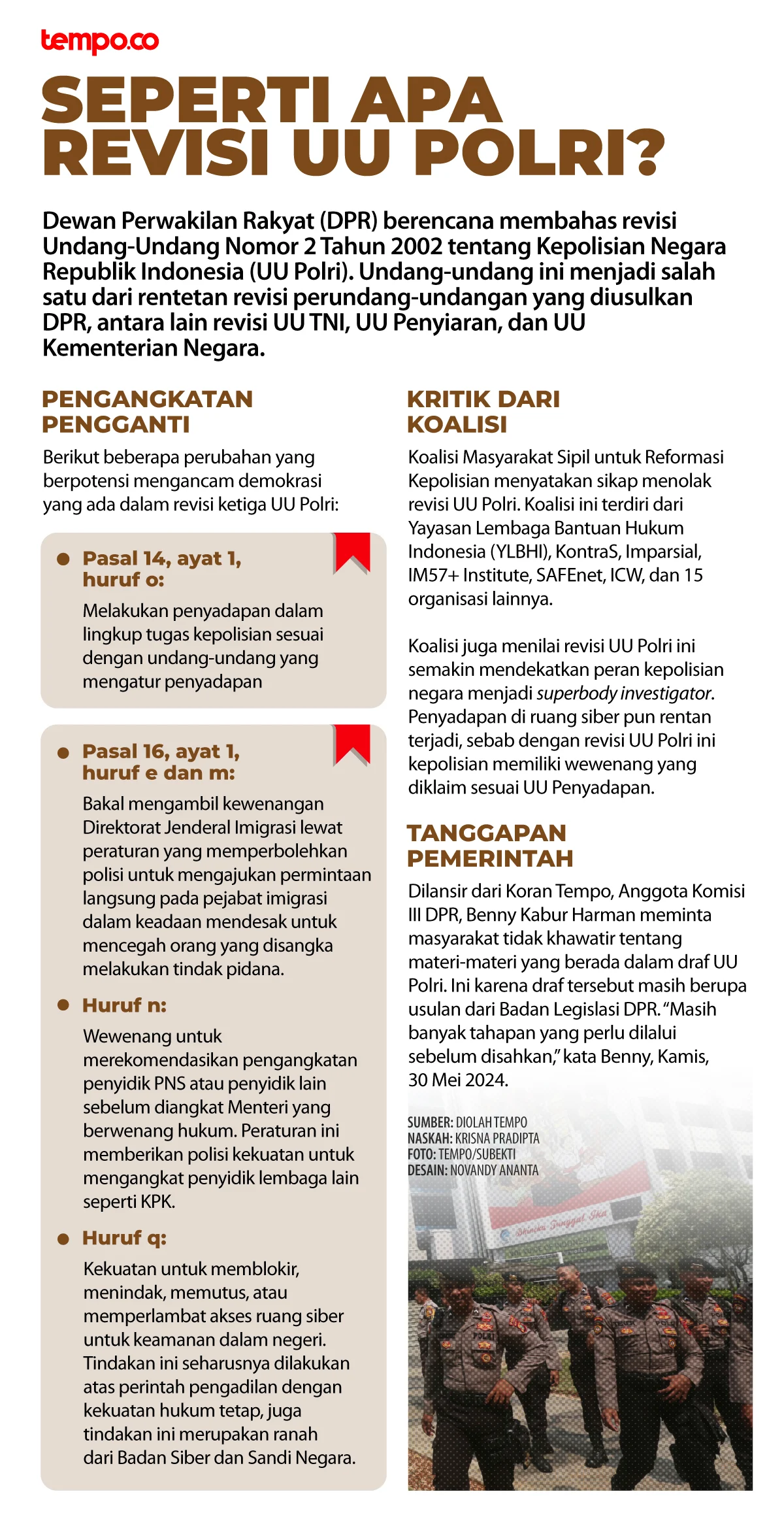 UU Polri Baru Disahkan, Apa yang Berubah?