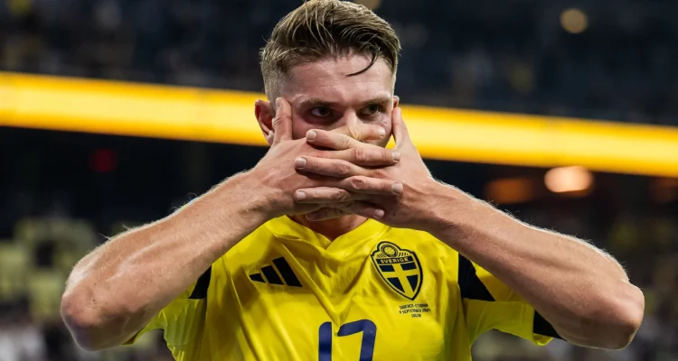 Viktor Gyökeres Sumbang Gol, Swedia Imbang 2-2 Lawan Yunani