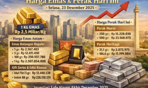 74 Kg Emas Berapa Rupiah? Ini Jawabannya!