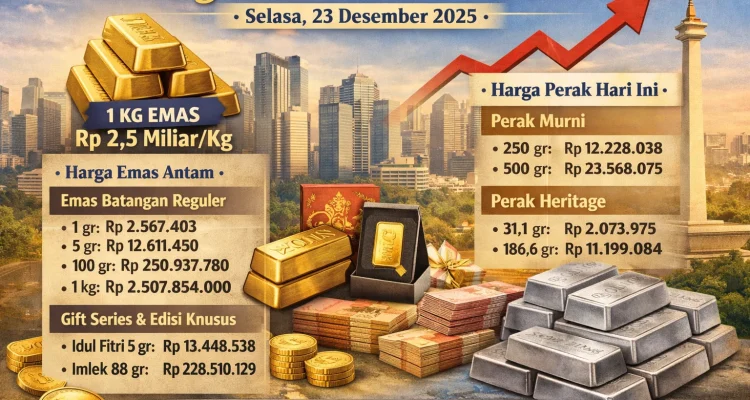 74 Kg Emas Berapa Rupiah? Ini Jawabannya!