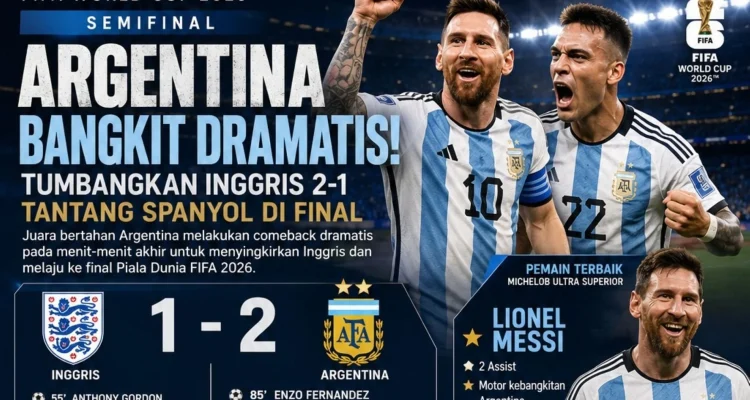 Argentina Siap Hadapi Spanyol di Final Piala Dunia 2026