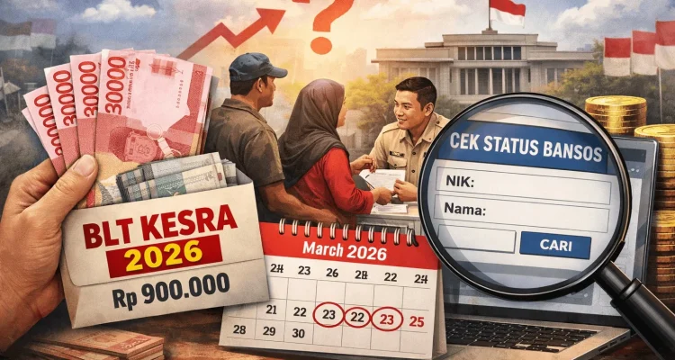 Bansos 2026: Cek Penerima BLT Kesra Rp900.000 dan Bansos Lainnya