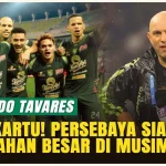 Bernardo Tavares: Persebaya Surabaya Butuh Kerja Keras untuk Membangun Tim Kuat