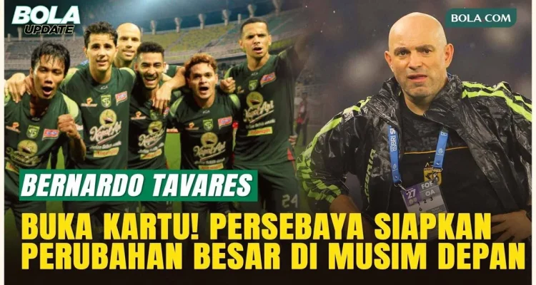 Bernardo Tavares: Persebaya Surabaya Butuh Kerja Keras untuk Membangun Tim Kuat