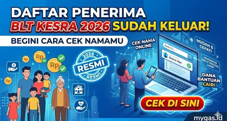 BLT Kesra Juli 2026: Informasi Terbaru dan Cara Mengetahui Status Penerima Bantuan