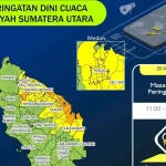 BMKG Sumut: Cuaca di Sumatera Utara dan Aceh Diprediksi Berawan dengan Hujan Ringan