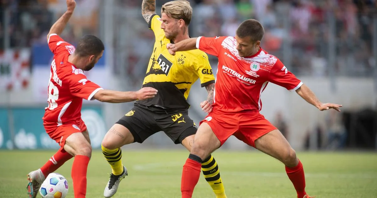 Borussia Dortmund Menang 3-1 atas Rot-Weiß Oberhausen di Pertandingan Uji Coba