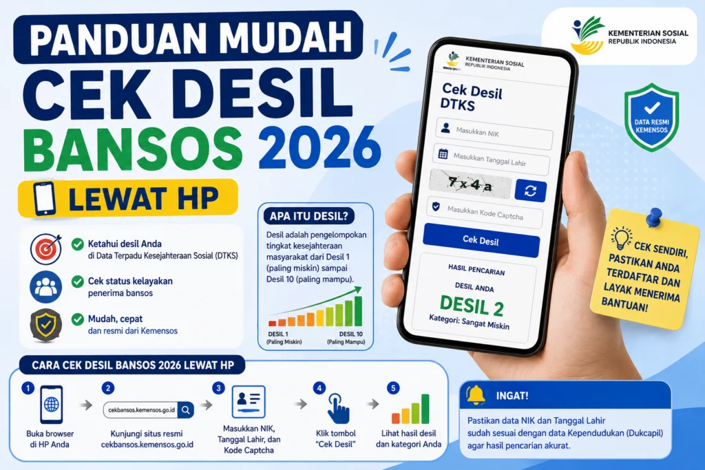 Cara Cek Desil Bansos dengan Mudah dan Akurat: Panduan Lengkap untuk Masyarakat