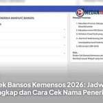 Cek Bansos Juli 2026: Jadwal Penyaluran, Besaran Dana, dan Cara Cek Penerima
