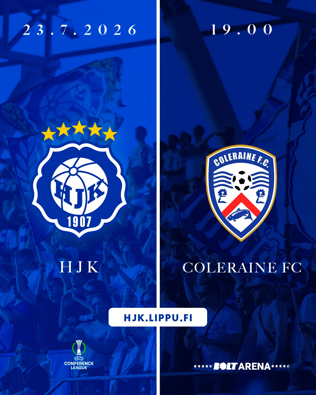 Coleraine x HJK: Pertandingan Kedua Liga Conferência Europa