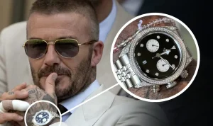 David Beckham Tampil Elegan dengan Jam Tangan di Wimbledon 2026