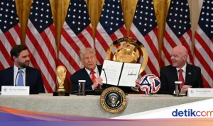 Donald Trump Hadir di Final Piala Dunia, Spanyol Menang Atas Argentina
