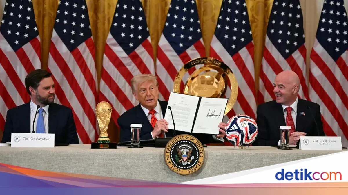 Donald Trump Hadir di Final Piala Dunia, Spanyol Menang Atas Argentina