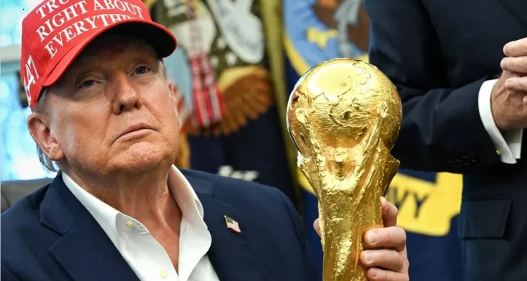 Donald Trump Menyaksikan Kemenangan Spanyol di Piala Dunia 2026 dan Menjadi Sorotan