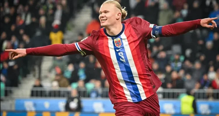 Erling Haaland Jadi Penentu Kemenangan Norwegia Atas Pantai Gading di Piala Dunia 2026