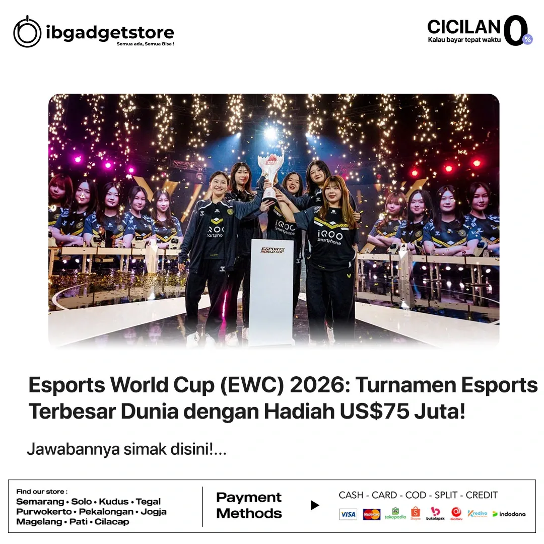 EWC 2026 Paris: Mengenal Lebih Dekat Turnamen Esports Dunia