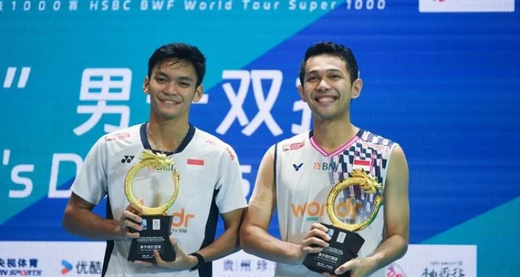 Fajar Alfian dan Muhammad Shohibul Fikri Bertarung di Final China Open 2026
