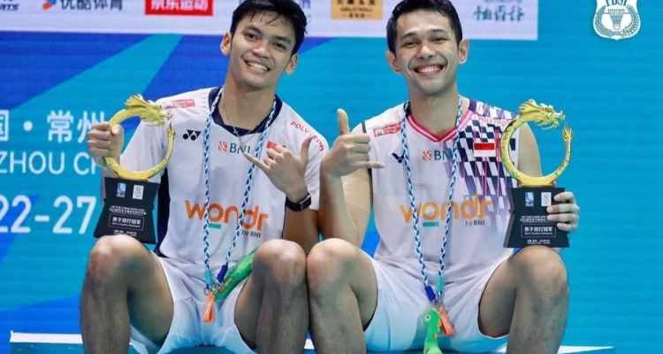 Fajar Alfian/Muhammad Shohibul Fikri Juara China Open 2026