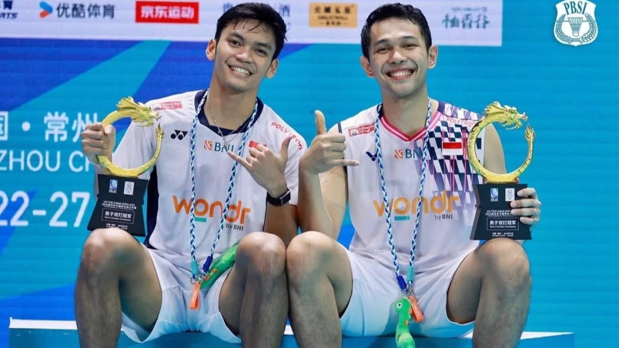 Fajar Alfian/Muhammad Shohibul Fikri Juara China Open 2026