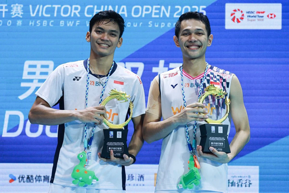 Fajar/Fikri Juara China Open 2026, Chou Tien-chen Menjadi Yang Terbaru