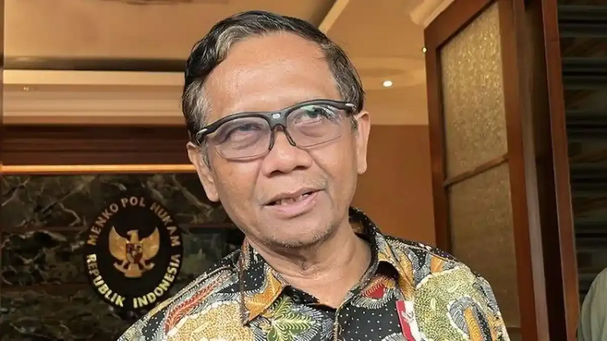 Febrie Adriansyah Jadi Tersangka, Mahfud MD Soroti Sikap Jaksa Agung ST Burhanuddin