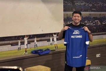 Gabriel Mutombo Pilih Nomor Punggung 3 di Persib Bandung, Tanda Baru di Liga 1