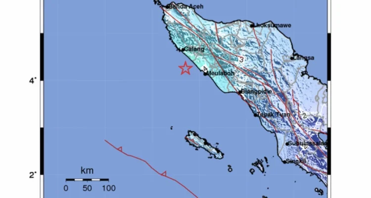 Gempa Bumi Magnitudo 5,6 Guncang Aceh, Berdampak pada Sebagian Wilayah