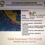 Gempa Bumi Tektonik di Selat Sunda, BMKG: Tidak Berpotensi Tsunami