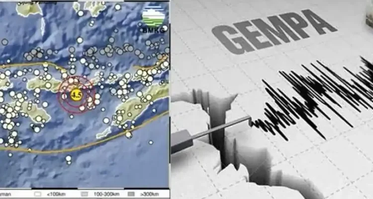 Gempa M 4,5 Guncang Waikabubak, NTT, dan Gempa Lainnya di Indonesia