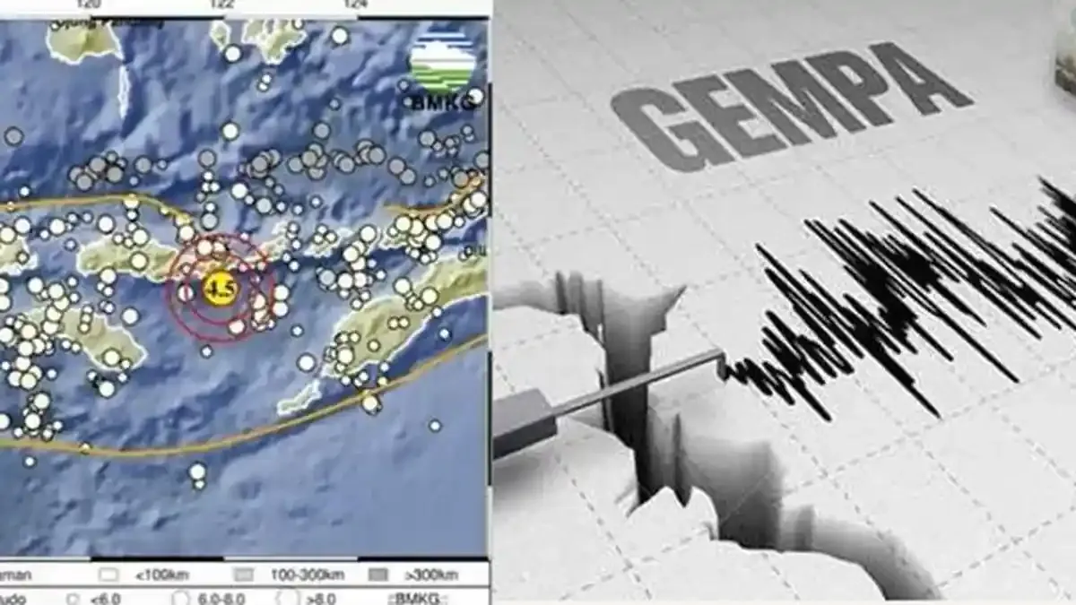 Gempa M 4,5 Guncang Waikabubak, NTT, dan Gempa Lainnya di Indonesia