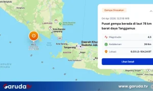Gempa Magnitudo 4,7 Guncang Polewali Mandar, Getaran Terasa hingga Makassar