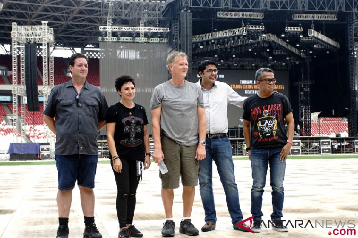 Guns N' Roses Siap Mengulang Sejarah di Jakarta