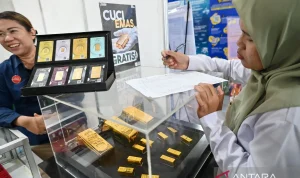 Harga Emas Antam Hari Ini di Kendari, Sulawesi Tenggara, Meningkat Tipis