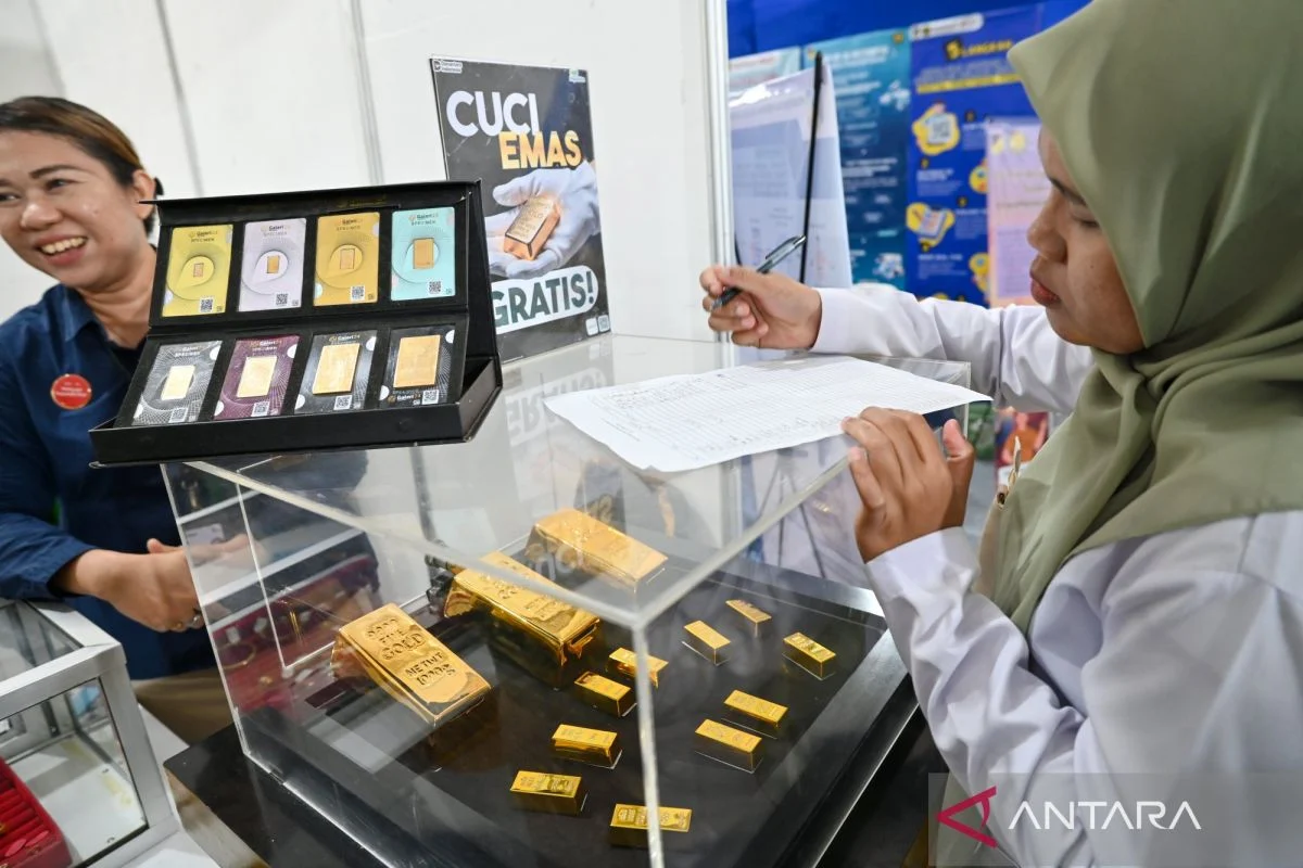 Harga Emas Antam Hari Ini di Kendari, Sulawesi Tenggara, Meningkat Tipis