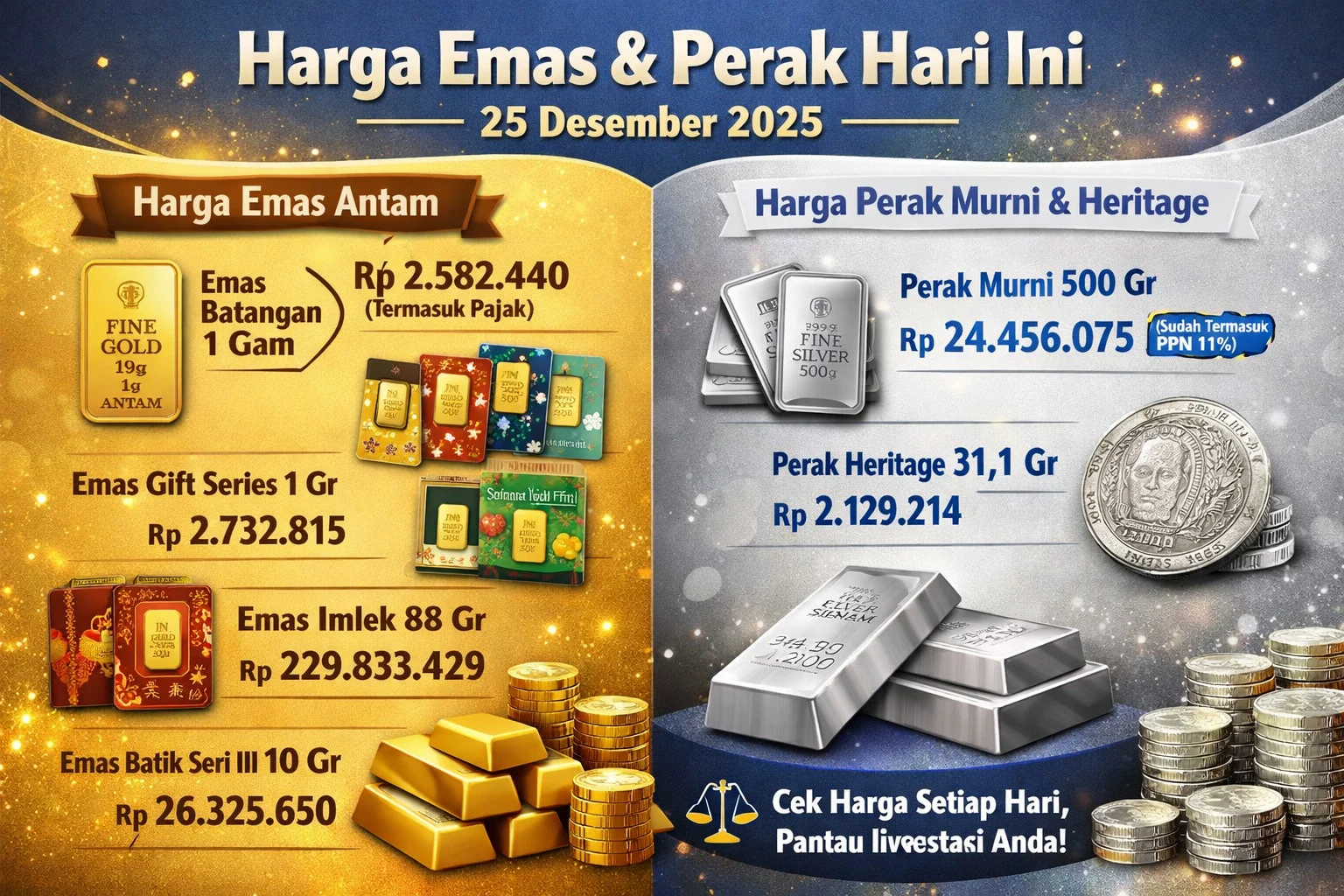 Harga Emas dan Perak Melambat, Tapi Apakah Pemulihan Sudah Dekat?