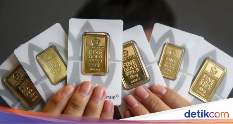 Harga Emas Hari Ini: Naik, Antam Tembus Rp 2,75 Juta per Gram