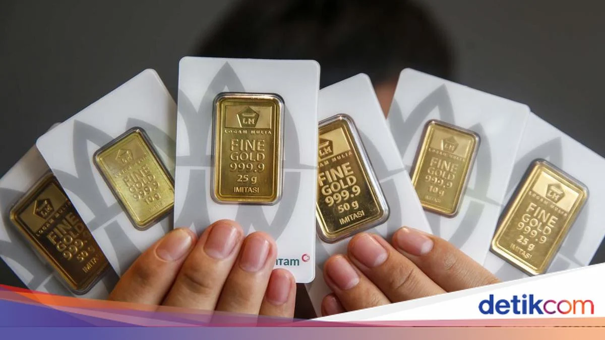 Harga Emas Hari Ini: Naik, Antam Tembus Rp 2,75 Juta per Gram
