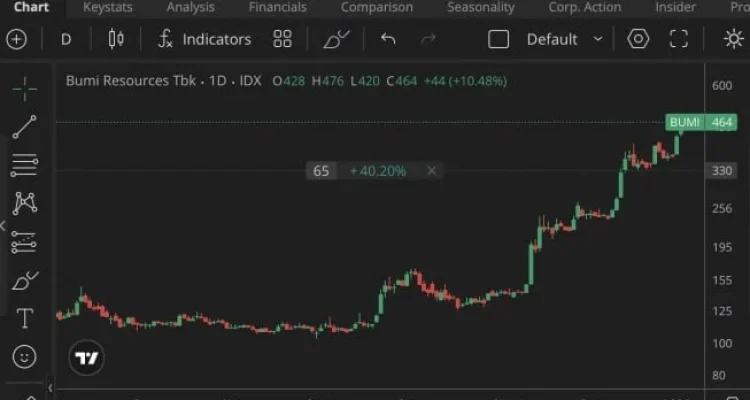 Harga Saham BUMI Melonjak 13%, Ini Kata Analis