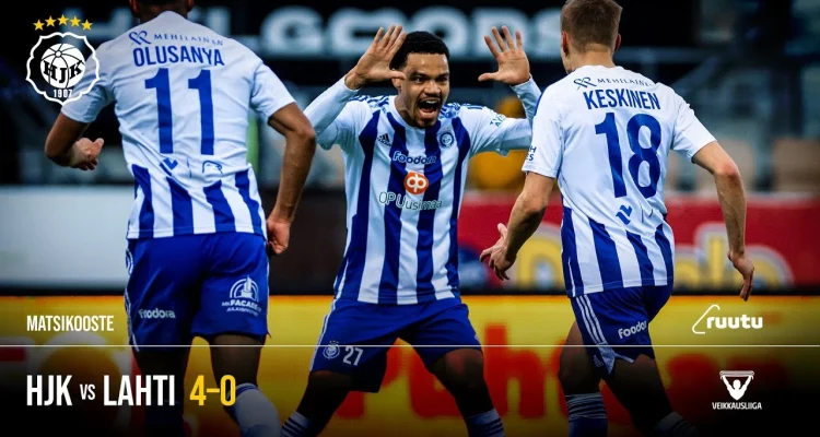 HJK vs Lahti: Tappelu dan Kekalahan di Lapangan